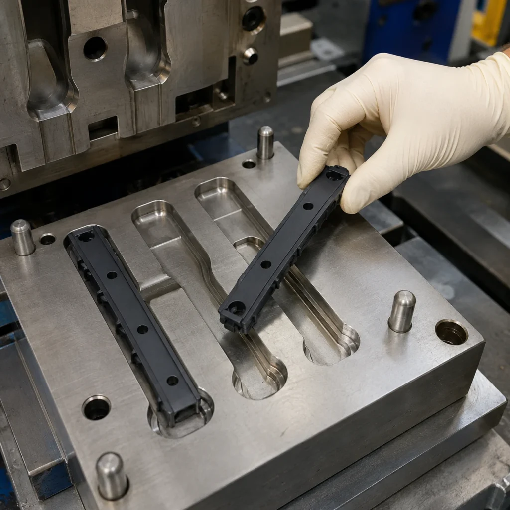 Insert Positioning & Mold Fixing
