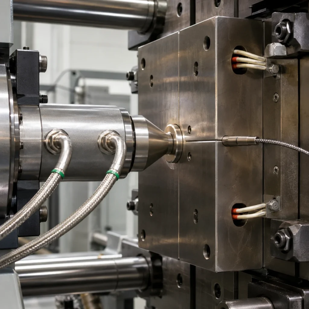 Temperature-Controlled Injection & Mold Filling