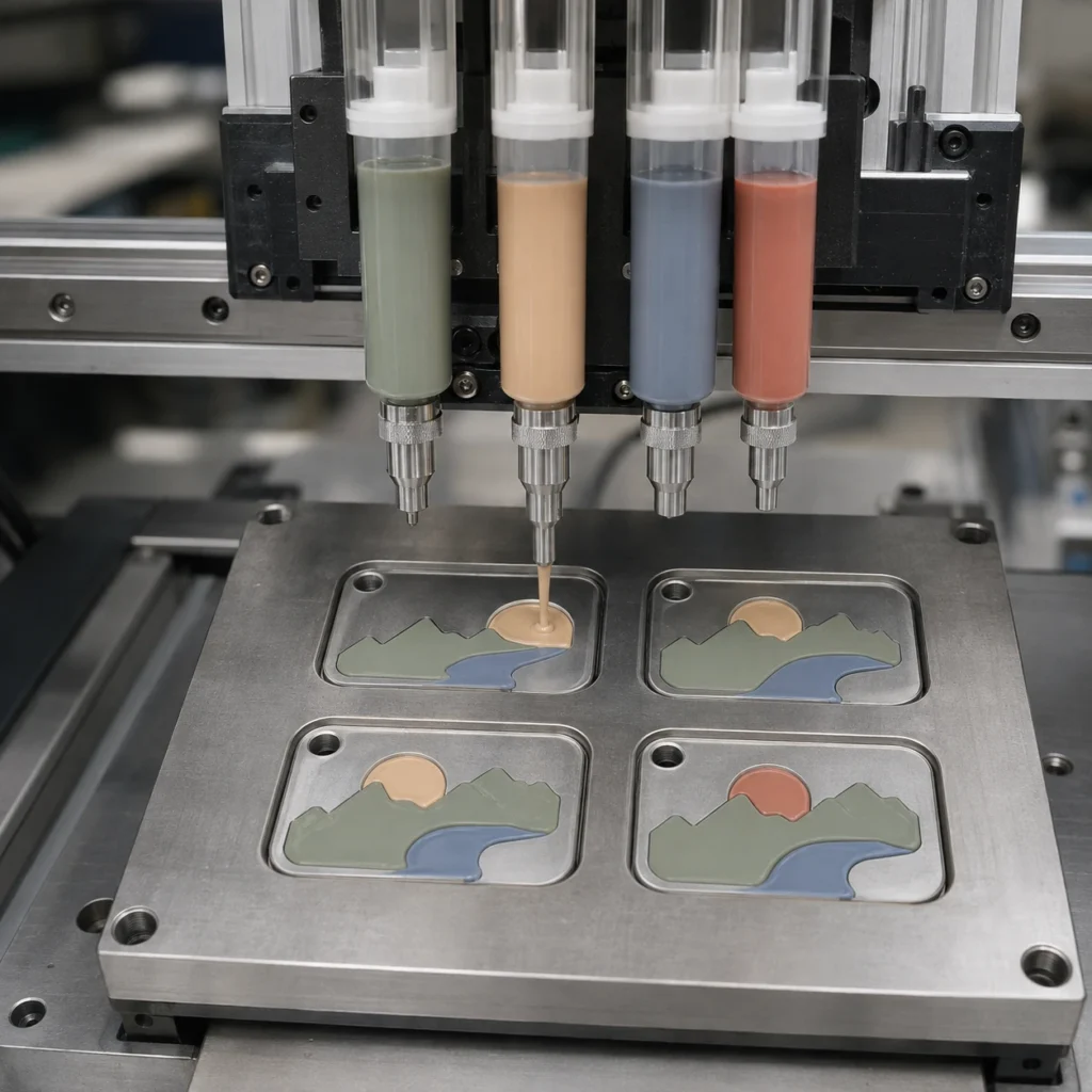 Silicone Color Preparation, Mixing & Degassing