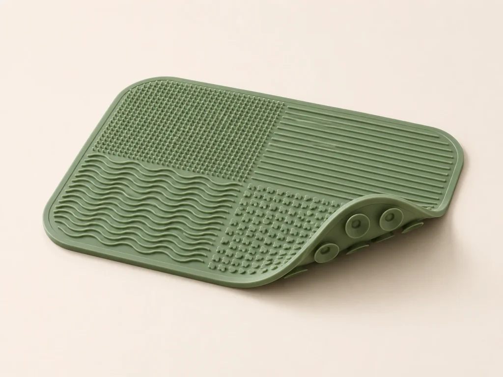 Textured Silicone Makeup Brush Cleaning Mats