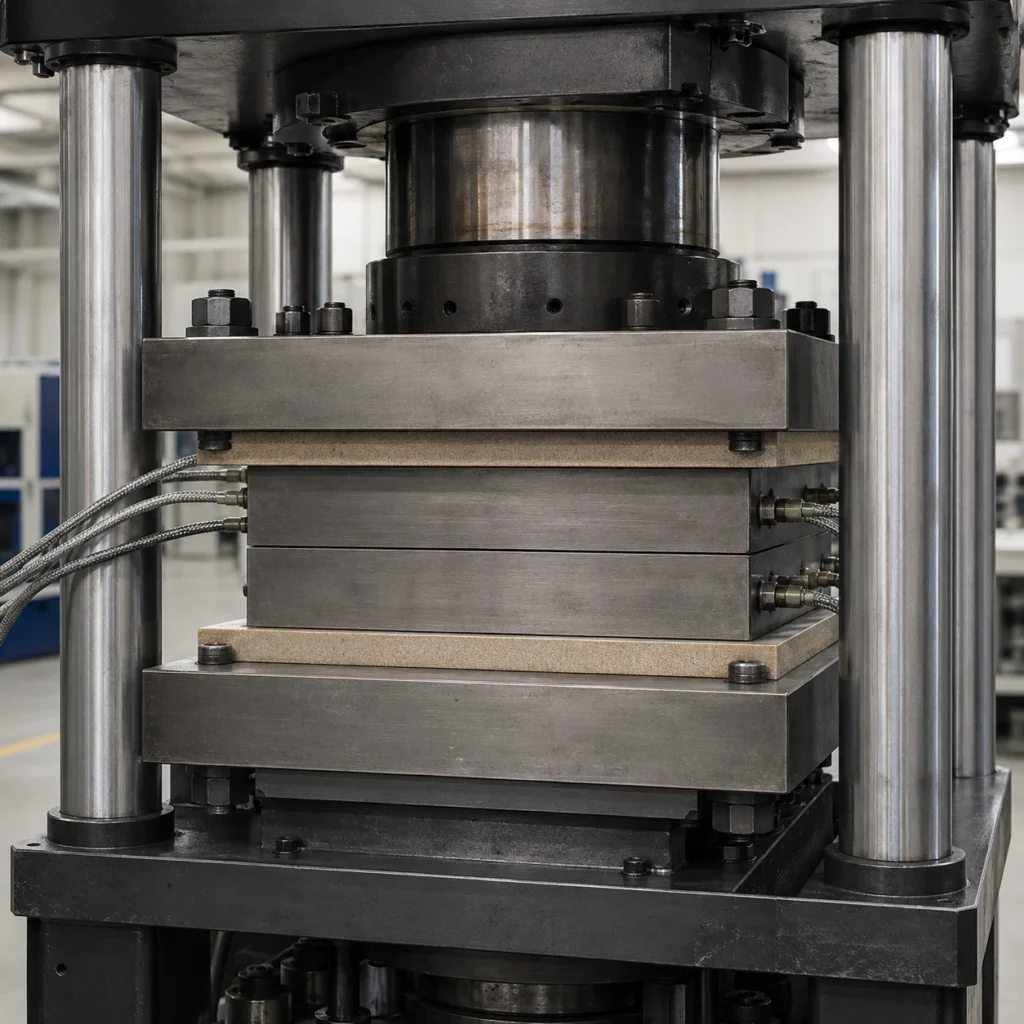 Heat Compression, Curing & Pressure Holding