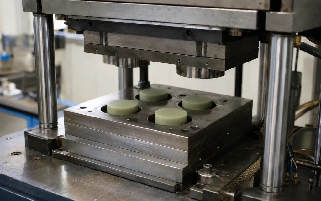 Silicone Compression Molding manufacturing process